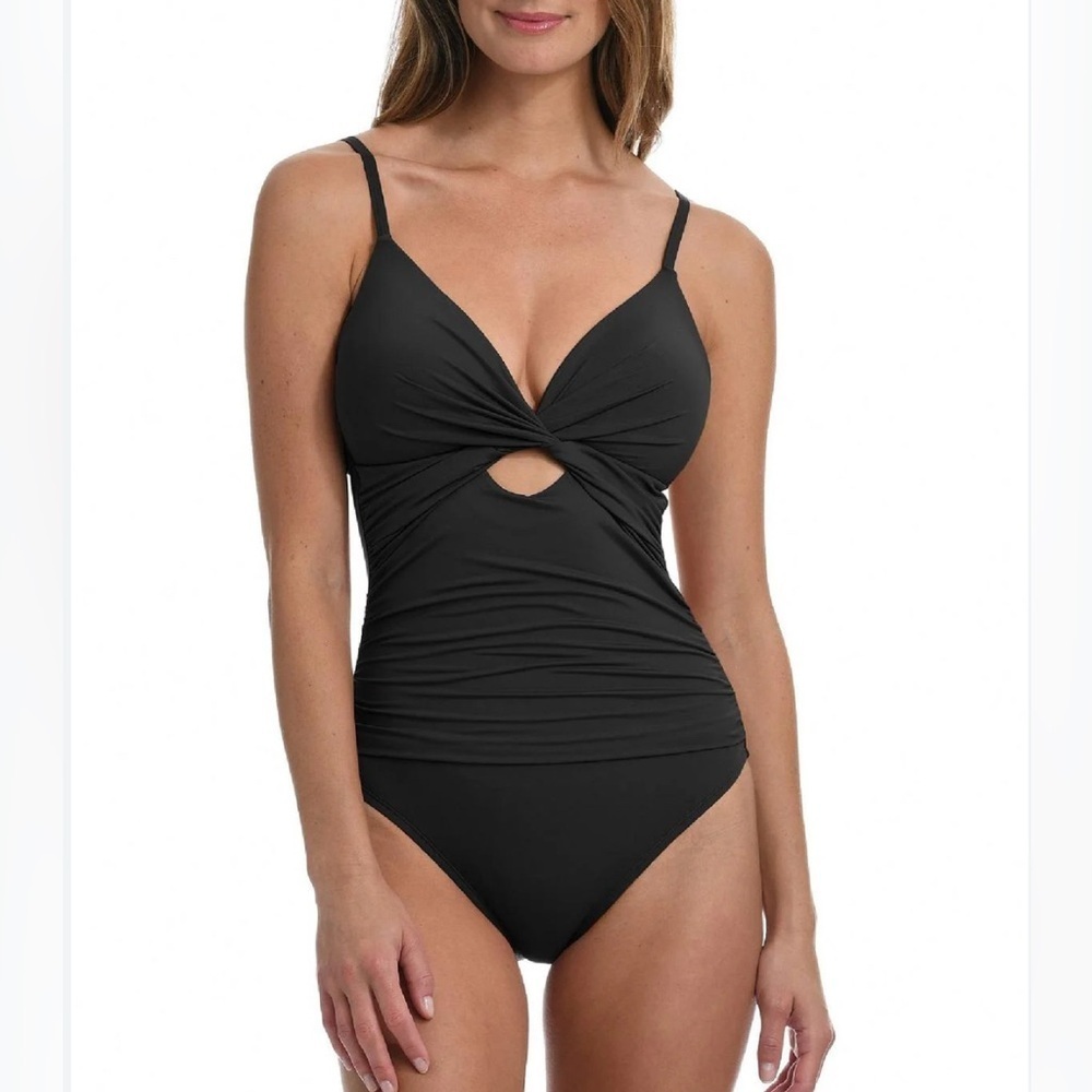 La Blanca Black One-Piece Swimsuit